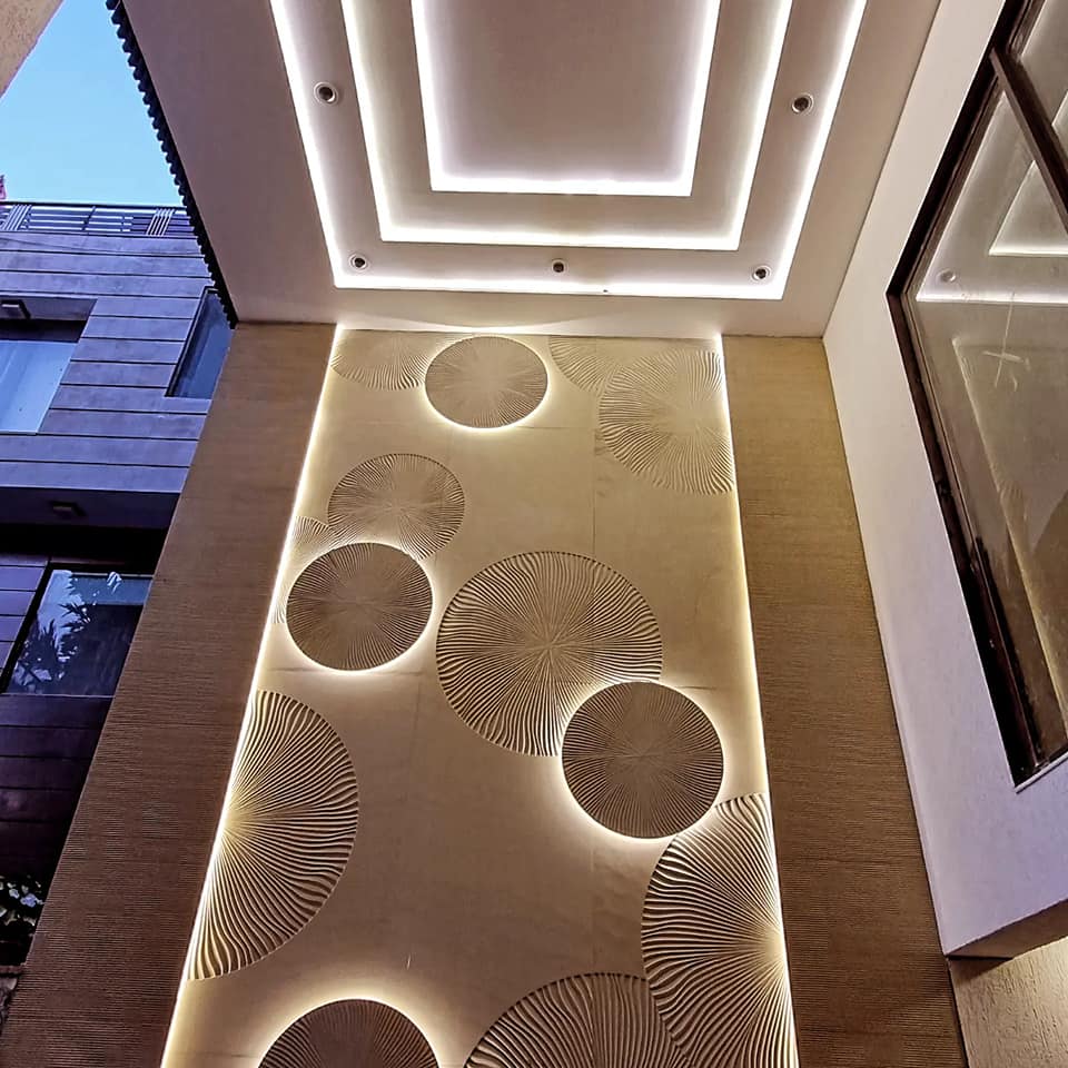 Gypsum Interior Detail